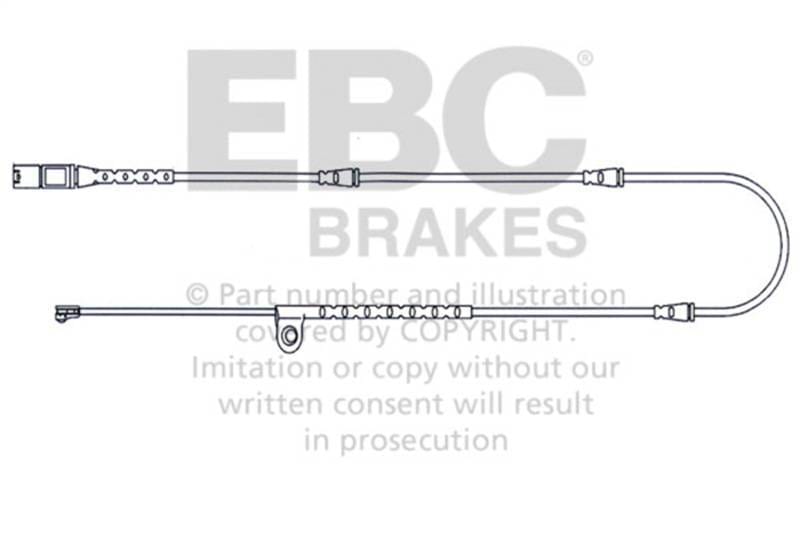 EBC Brakes EFA141 EBC 2010-2014 BMW X5 4.4L Twin Turbo Front Wear Leads - Fits 2010-2014 BMW X5, X6 thumbnail 3
