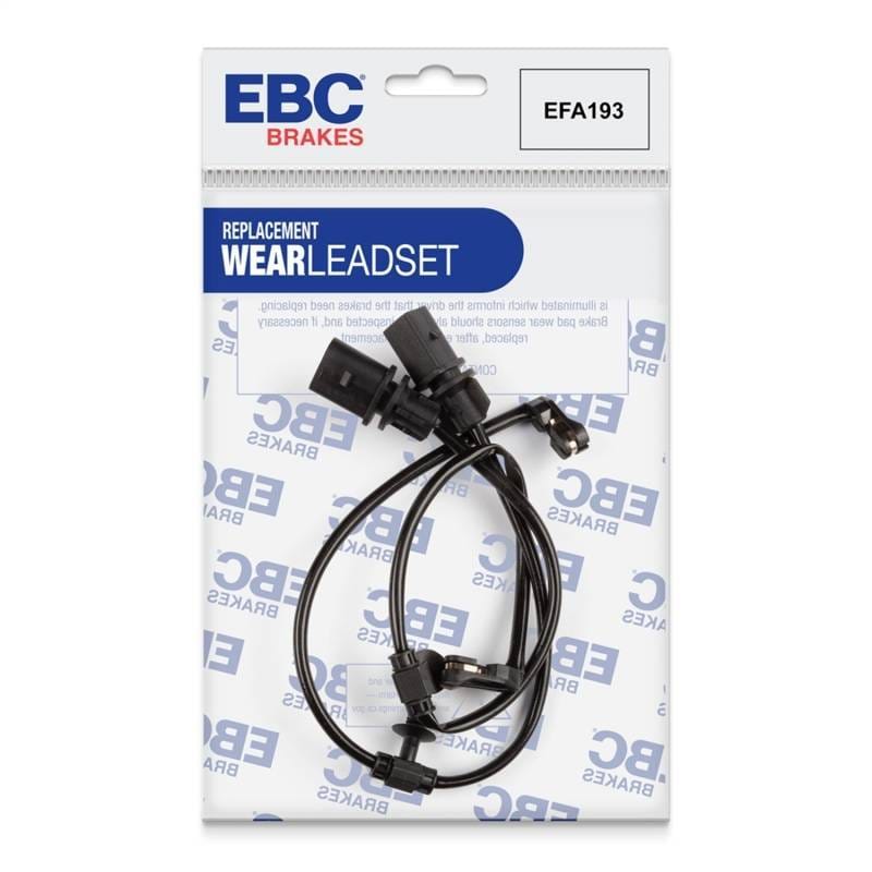 EBC Brakes EFA193 EBC 17-20 Audi A4 B9 Rear Wear Leads - Fits 2017-2023 Audi S4, A4