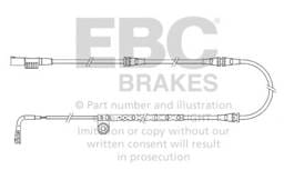 EBC Brakes EFA151 EBC 2005-2006 Land Rover Range Rover Sport 4.4L Front Wear Leads - Fits 2006 Land Rover Range Rover Sport