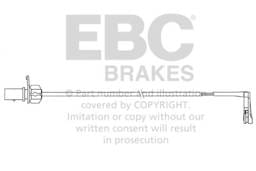 EBC Brakes EFA156 EBC 2011 Audi A6 2.0L Turbo Rear Wear Leads - Fits 2012-2018 Audi A6 Quattro, A7 Quattro