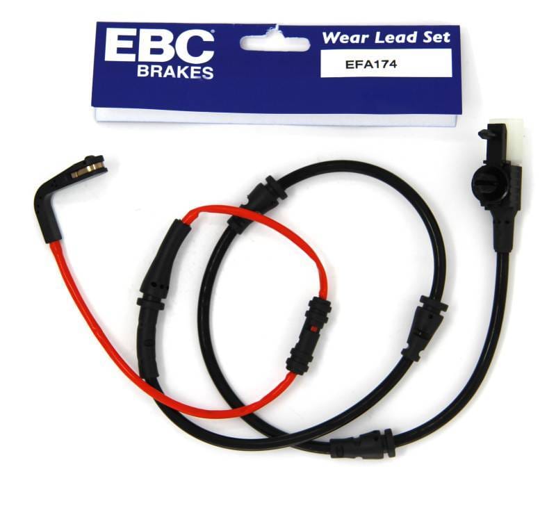 EBC Brakes EFA174 EBC 2014+ Land Rover Range Rover Sport 3.0L Supercharged Rear Wear Leads - Fits 2013-2022 Land Rover Range Rover Sport, Range Rover