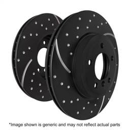 EBC Brakes GD225 EBC 84-87 Audi 4000 1.8 GD Sport Front Rotors - Fits 1984-1987 Audi Coupe, 4000, 4000 Quattro