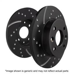 EBC Brakes GD652 EBC 97-98 Mercedes-Benz C230 (W202) 2.3 (Solid Rotors) GD Sport Front Rotors - Fits 1997-1998 Mercedes-Benz C230