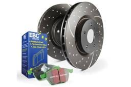 EBC Brakes S10KF1703 EBC S10 Brake Pad and Rotor Kit - Fits 2015 Mini Cooper