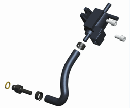 BorgWarner 179425 BorgWarner Boost Control Solenoid Valve (BCSV) Kit EFR