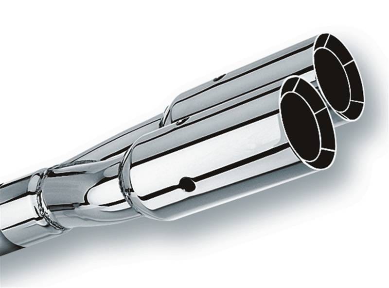Borla 20203 Borla Universal Polished Tip Dual Round Intercooled (inlet 2 1/2in. Outlet 3in) *NO Returns* thumbnail 3