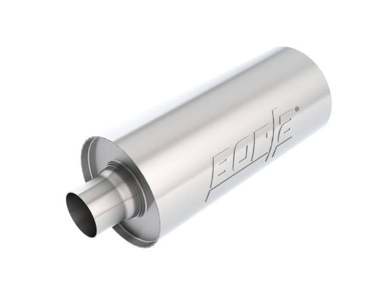 Borla 400024 Borla Universal Performance 2.5in Inlet/Outlet Stainless Racing Muffler