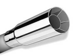 Borla 20102 Borla Universal Polished Tip Single Round Intercooled (inlet 2in. Outlet 2 1/2in)