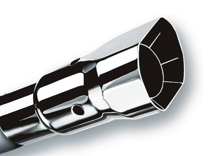 Borla 20115 Borla Universal Polished Tip Single Square Angle-Cut Intercooled (inlet 2 1/4in. Outlet 2 1/2 x 2 3/ thumbnail 3