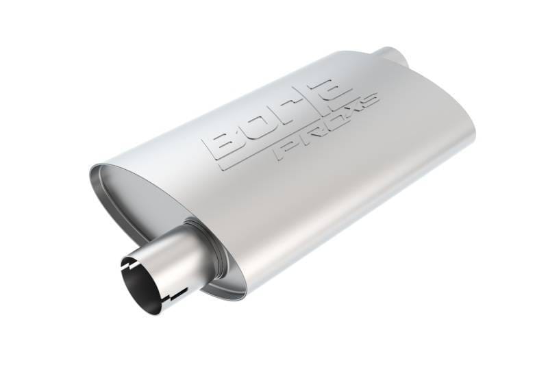 Borla 400488 Borla Universal Pro-XS Oval 2in Inlet/Outlet Offset/Offset Notched Muffler thumbnail 3