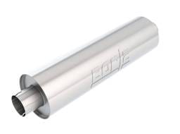 Borla 400500 Borla Heavy Duty (Truck) Muffler - 3in Center-Center 24in x 6.75in Round (Notched)