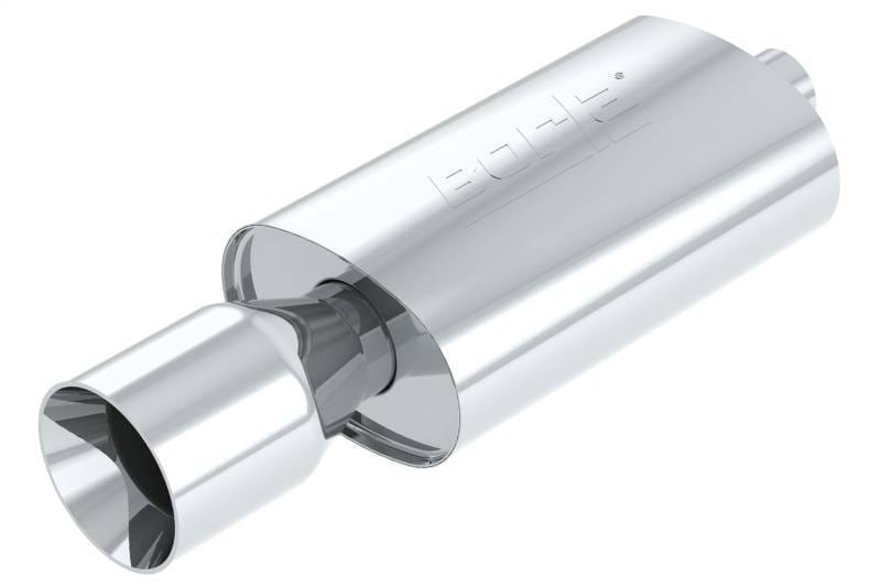Borla 40061 Borla Wailtail Oval 2-1/4in x 5in Side Round Out Boomer Muffler thumbnail 3
