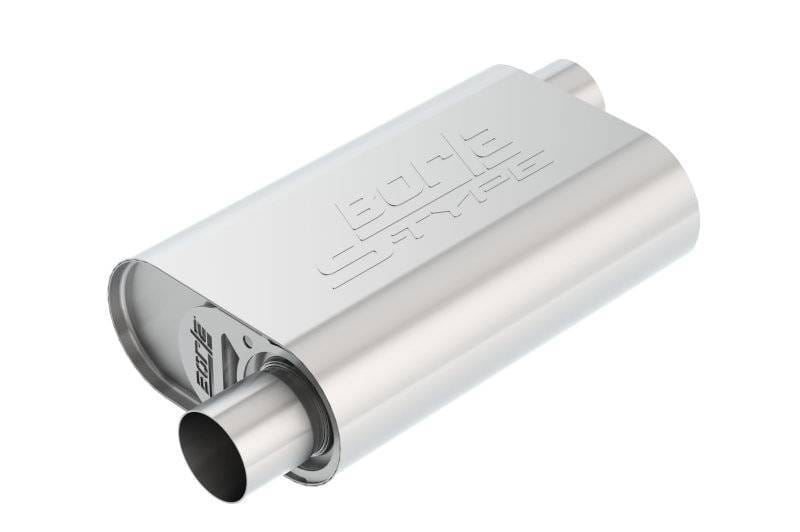 Borla 400773 Borla CrateMuffler SBC Hot 350/383 2.5in Offset/Center 14in x 4.35in x 9in S-Type Muffler thumbnail 3
