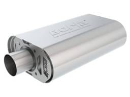 Borla 400825 Borla CrateMuffler Stock SBC 283/327/350 S-Type 2.5in Offset/Center 14inx4.35inx9in Oval Muffler