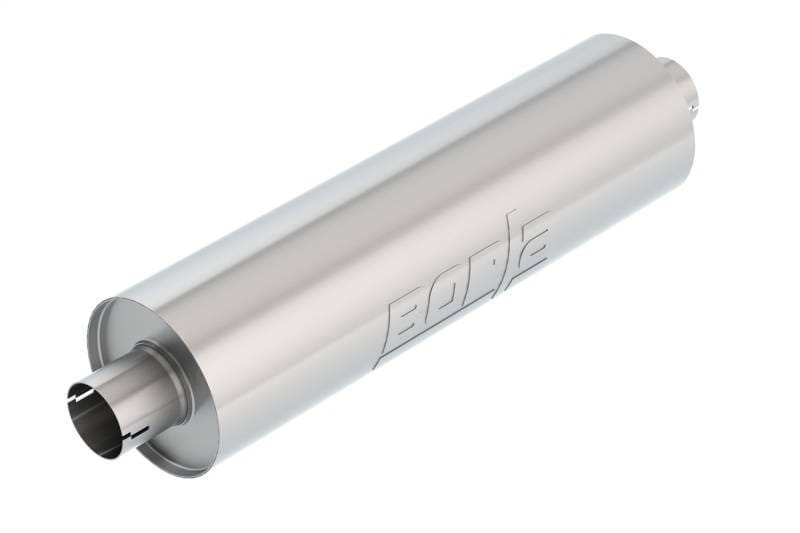 Borla 400130 Borla Heavy Duty (Truck) 2.75in Center-Center 24in x 6.75in Round (Notched) Specialty Muffler