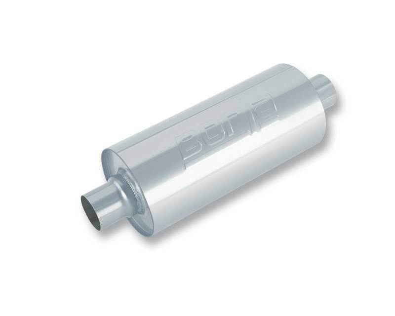Borla 400261 Borla 3.5in Tubing x 6.25in Diameter x 24in Length Multi-Core Center/Center Round Racing Muffler