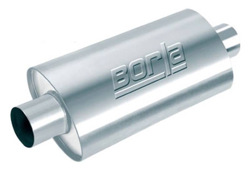 Borla 400371 Borla XR-1 Multi-Core 3in Ctr-Ctr Oval 16in x 4.25in x 7.88in Rotary Engine Equipped Racing Muffler thumbnail 3