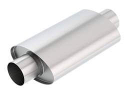 Borla 400372 Borla XR-1 Multi-Core 3in Ctr-Ctr Oval 12in x 4.25in x 7.88in Rotary Engine Equipped Racing Muffler