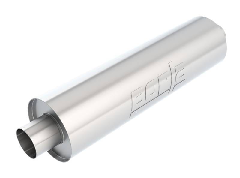 Borla 400436 Borla 3in In/Out 6.75in Diameter x 24in Turbo XL Muffler - Developed for Truck Applications
