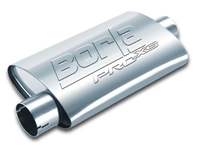 Borla 400481 Borla Universal Center/Offset Oval 2.5in In/Out 14in x 4.25in x 1.88in PRO-XS Muffler