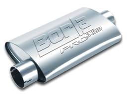 Borla 400482 Borla Universal Center/Offset Oval 3in Tubing 14in x 4in x 9.5in PRO-XS Muffler