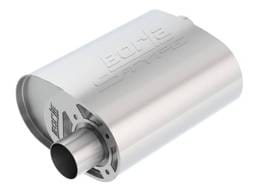 Borla 400857 Borla CrateMuffler Ford Coyote 2.5 inch Offset/Offset 12in x 6in x 10.34in S-Type Oval Muffler