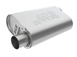 Borla 400942 Borla CrateMuffler Mopar BB 383/413/426/440 S-Type 2.5in Offset/Offset 14inx4.35inx9in Oval Muffler
