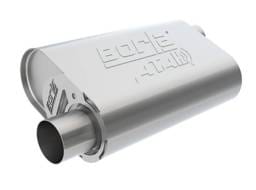 Borla 400943 Borla CrateMuffler BB Mopar 383/413/426/440 ATAK 2.5in Offset/Offset 14inx4.35inx9in Oval Muffler