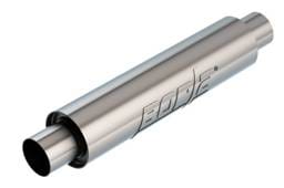 Borla 401382 Borla XR-1 Low Profile Multicore 2.5IN Outlet/Inlet / 4IN x 16IN / 21IN OAL Round Muffler