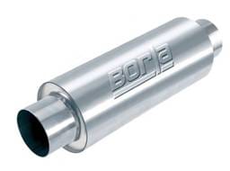 Borla 40085 Borla XR-1 Racing Sportsman 3 inch Outlet / 3 inch Inlet Round Muffler
