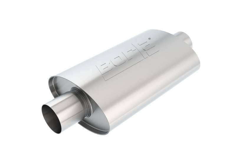 Borla 40941 Borla XR-1 Racing Sportsman 2 1/2 inch Outlet / 2 1/2 inch Inlet 12in Case Oval Muffler thumbnail 3