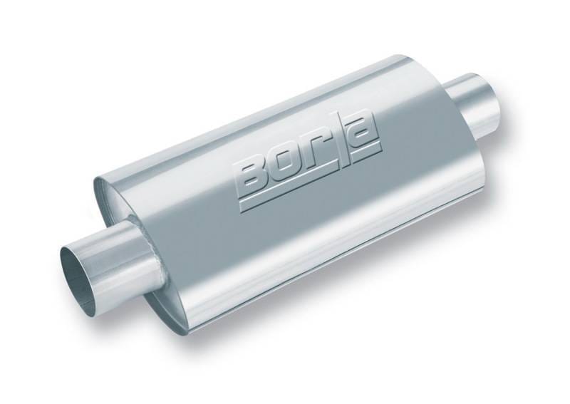Borla 40943 Borla XR-1 Racing Sportsman 3 inch Outlet / 3 inch Inlet Round, Oval or Offset Muffler thumbnail 3