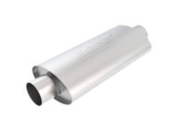 Borla 40944 Borla XR-1 Racing Sportsman 3 inch Outlet / 3 inch Inlet Oval Muffler