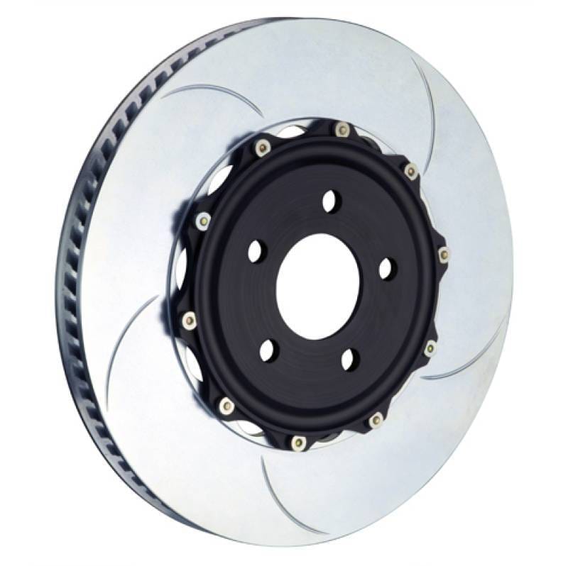Brembo 102.9019A Brembo 03-10 Murcielago LP640 Excl Carbon-Ceramic Brake Fr 2-Piece Discs 380x34 2pc Rtr Slot Type-5