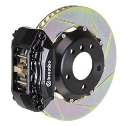 Brembo 1A2.6005A1 Brembo 96-01 A4/98-04 A6 2.8 Front GT BBK 4 Piston Cast 2pc 328x28 2pc Rotor Slotted Type1-Black