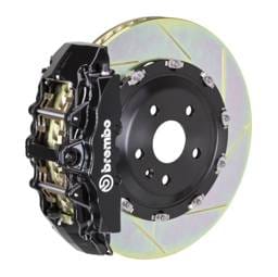 Brembo 1G2.9007A1 Brembo 02-05 7-Series (Thru 3/5 Prod) Fr GT BBK 8Pis Cast 380x34 2pc Rotor Slotted Type1-Black