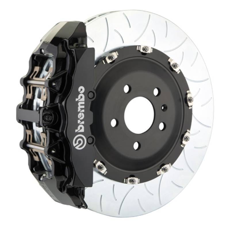 Brembo 1G3.9005A1 Brembo 00-02 CL500/03-05 S600/03-06 CL600 Fr GT BBK 8Pis Cast 380x34 2pc Rtr Slot Type3-Black