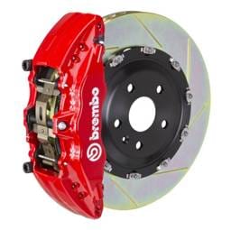 Brembo 1J2.9005A2 Brembo 05-08 LR3/05-13 Range Rover Sport Fr GT BBK 6Pist Cast 2pc 380x34 2pc Rotor Slot Type1-Red