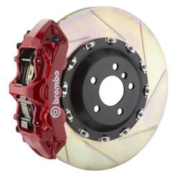 Brembo 1L2.9503A2 Brembo 10-19 Ghost Front GT BBK 6 Piston Cast 411x34 2pc Rotor Slotted Type-1-Red