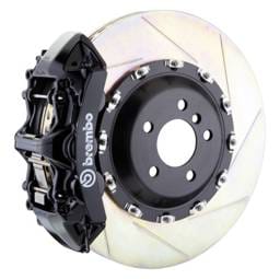 Brembo 1L2.9501A1 Brembo 03-13 Flying Spur Front GT BBK 6 Piston Cast 411x34 2pc Rotor Slotted Type1 -Black