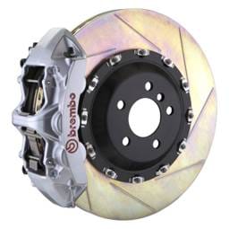 Brembo 1L2.9501A3 Brembo 03-13 Flying Spur Front GT BBK 6 Piston Cast 411x34 2pc Rotor Slotted Type1 -Silver