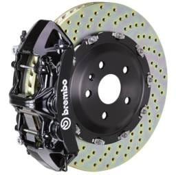 Brembo 1N1.8516A1 Brembo 19-22 A-Class (Excl AMG) Fr GT BBK 6Pis Cast 365x34 2pc Rotor Drilled-Black