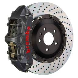 Brembo 1N1.9058AS Brembo 17-23 530i/530i xDrive Fr GTS BBK 6Pis Cast 380x34 2pc Rotor Drilled-Black HA