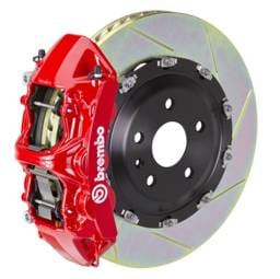 Brembo 1N2.8511A2 Brembo 04-08 S4 (B6/B7) Front GT BBK 6 Piston Cast 365x34 2pc Rotor Slotted Type-1-Red