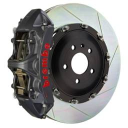 Brembo 1N2.8516AS Brembo 19-22 A-Class (Excl AMG) Fr GTS BBK 6Pis Cast 365x34 2pc Rotor Slotted Type1-Black HA