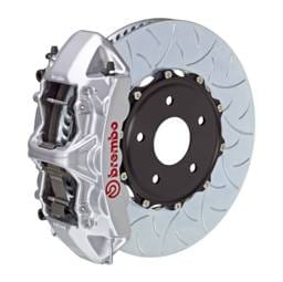 Brembo 1N3.8021A3 Brembo 12-16 98ster (Excl PCCB) Fr GT BBK 6Pis Cast 350x34 2pc Rotor Slotted Type3-Silver