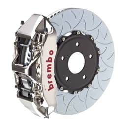 Brembo 1N3.8021AR Brembo 12-16 98ster (Excl PCCB) Fr GTR BBK 6Pis Billet 350x34 2pc Rotor Slotted Type3-Nickel