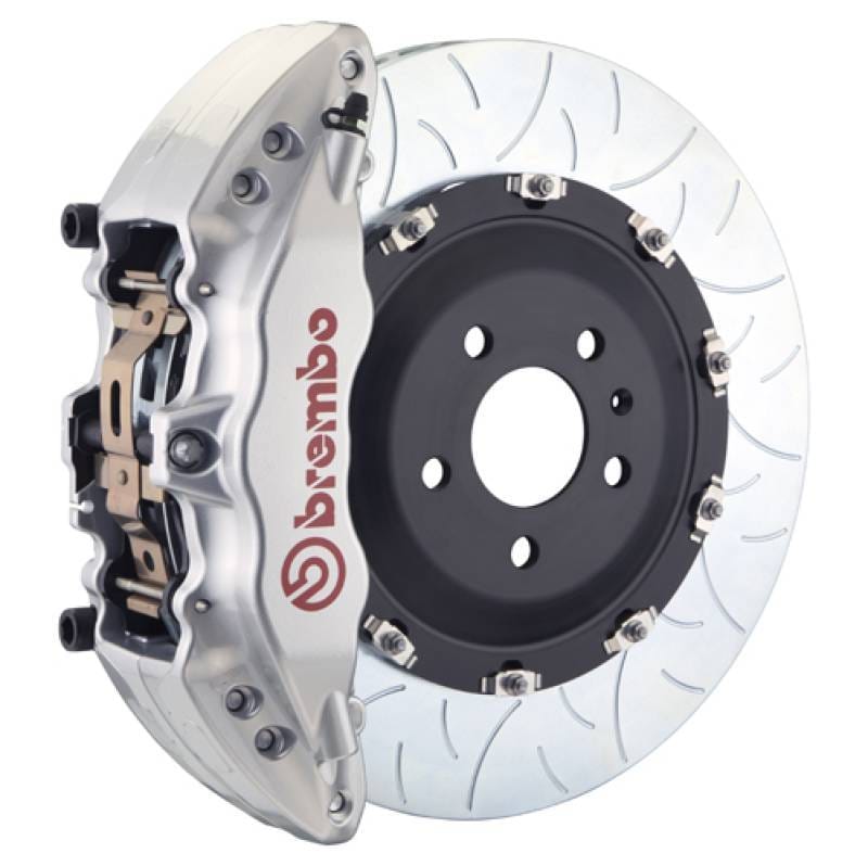 Brembo 1N3.9050A3 Brembo 08-17 A5/08-17 S5/09-16 A4/09-16 S4 Fr GT BBK 6Pist Cast 380x34 2pc Rotor Slot Type3-Silver