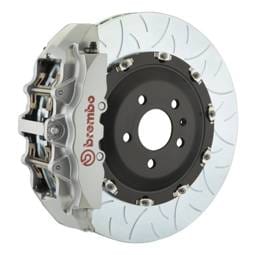 Brembo 1N3.9059A3 Brembo 18+ S4 /18+ S5 Front GT BBK 6 Piston Cast 380x34 2pc Rotor Slotted Type-3-Silver