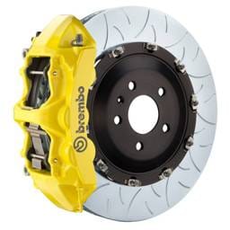 Brembo 1N3.9505A5 Brembo 03-08 SL55 AMG (Excl Black Series) Fr GT BBK 6Pist Cast 405x34 2pc Rotor Slot Type3- Yellow